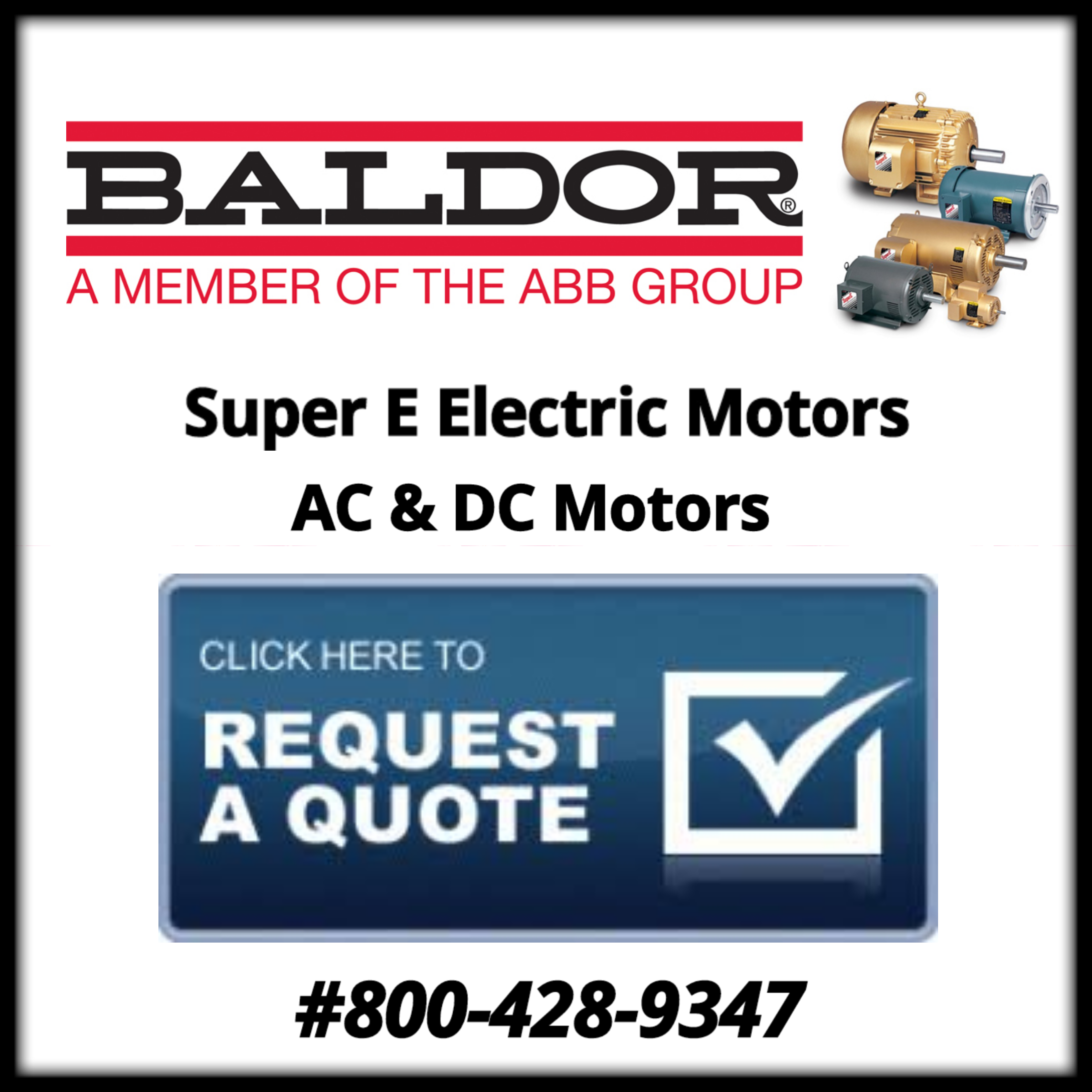 Baldor Motors Request for Quote